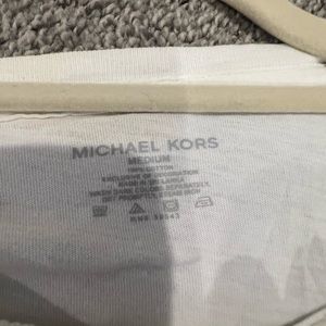 Michael kors white tshirt
